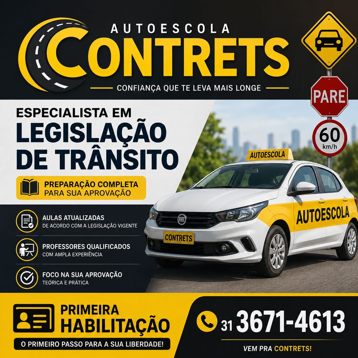Curso de Legislação de Trânsito para 1ª Habilitação